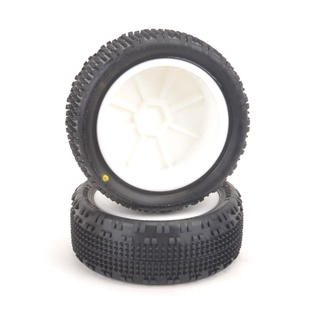 Cactus Fusion 2 - 1/10 4WD Tyres Yell-Pre-Glued