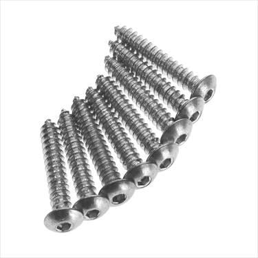 GPLANES #8 x 1" Button Head Metal Screw (8)