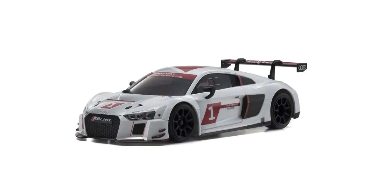 Kyosho Mini-Z Mr04 Rwd Audi R8 Lms 2015 White (W-Mm/Kt531P)
