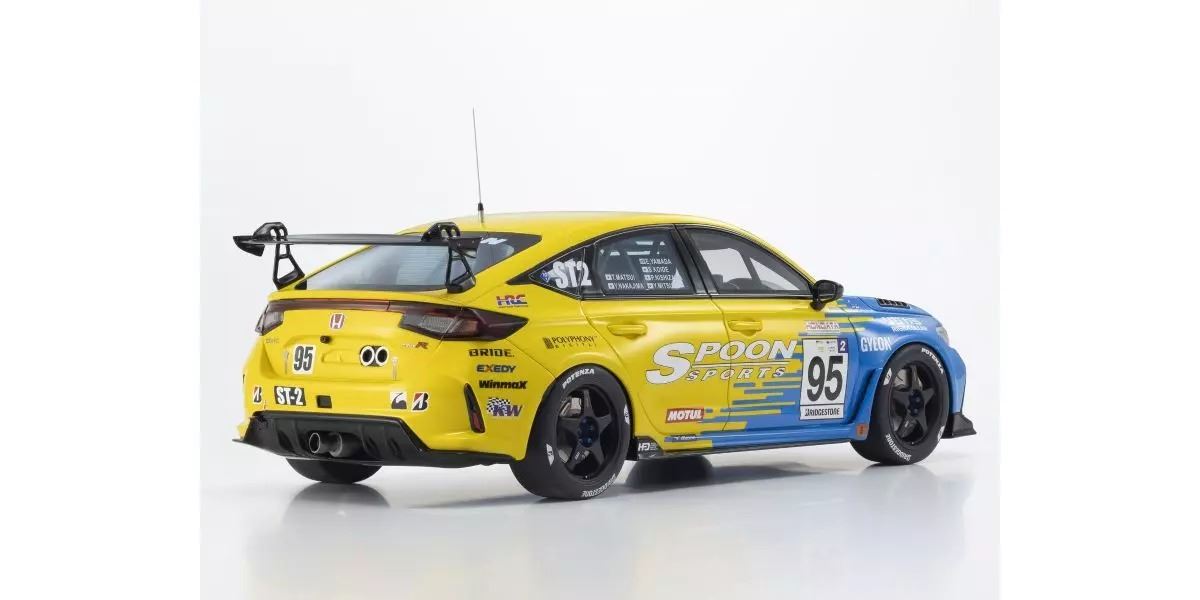 Kyosho 1:18 Samurai Collection Honda Civic (Fl5) 2024 Team Spoon #95