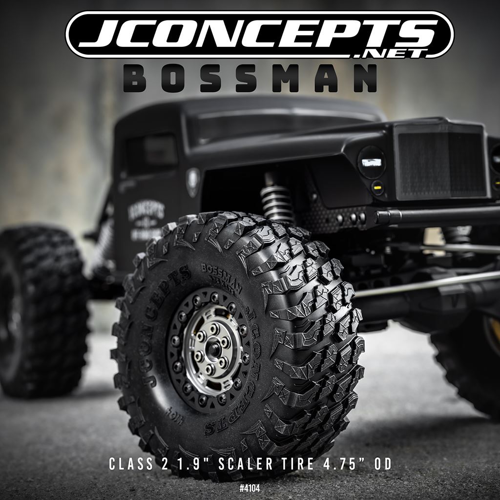 Bossman - Green - Class 2 1.9 Scaler Tire 4.75In