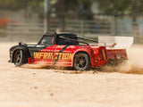 Arrma 1/8 Infraction 223S Dsc 4X4 Rtr Street Bash, Red/Black