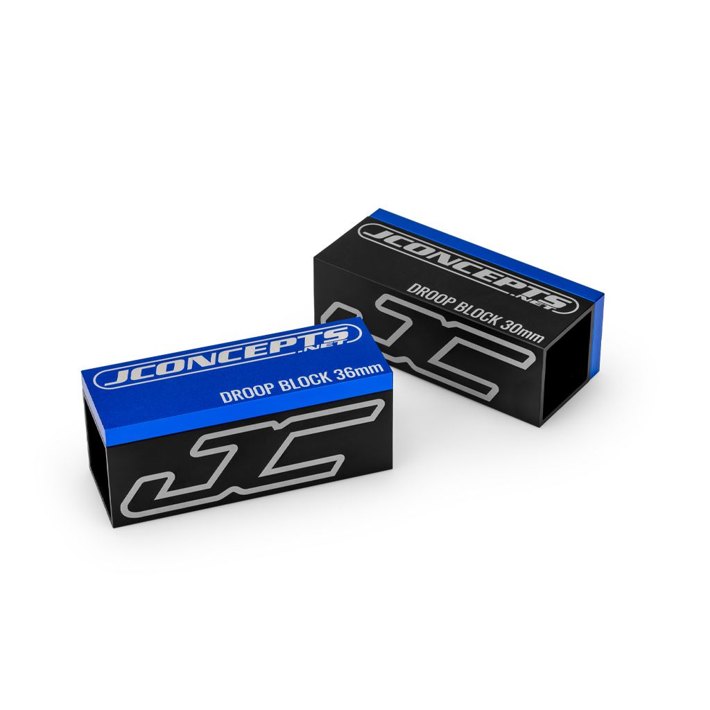 Droop Block 30 X 36Mm, 2Pc - Black | Blue