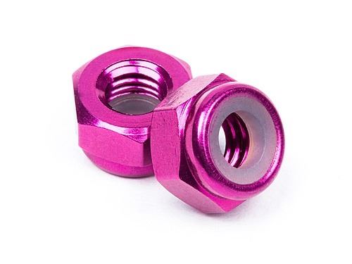 HPI Aluminum Lock Nut M4 (Purple/10Pcs)