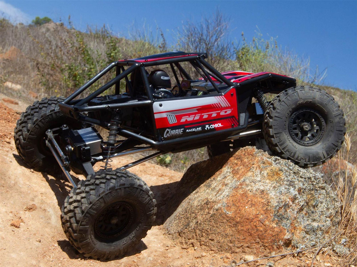 Axial 1/10 Capra 1.9 4WS Unlimited Trail Buggy RTR, Black