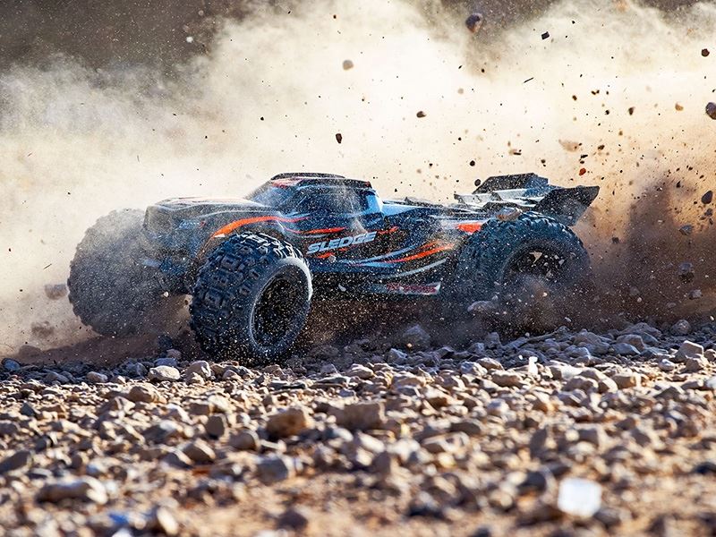 Traxxas Sledge 1/8 4WD VXL-6S Brushless Monster Truck - Orange