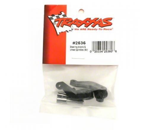 TRAXXAS Steering blocks & wheel spindles (l&r)