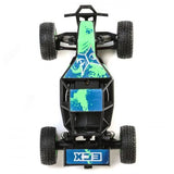 ECX Micro Roost 1/28 2WD RTR Green/Blue (ECX00007T1)