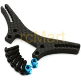 Yeah Racing Graphite Front Shock Tower 5mm For Tamiya TA06