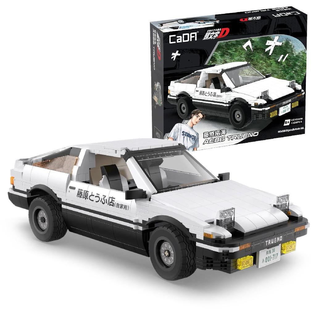 Cada Initial D 1:12 Toyota Trueno Ae86 - 1324 Pcs