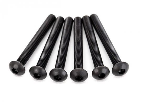 Traxxas Screws, 4X35mm Button-Head (Hex) (6)