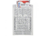Schumacher Decal sheet - Cat SX2 pk2