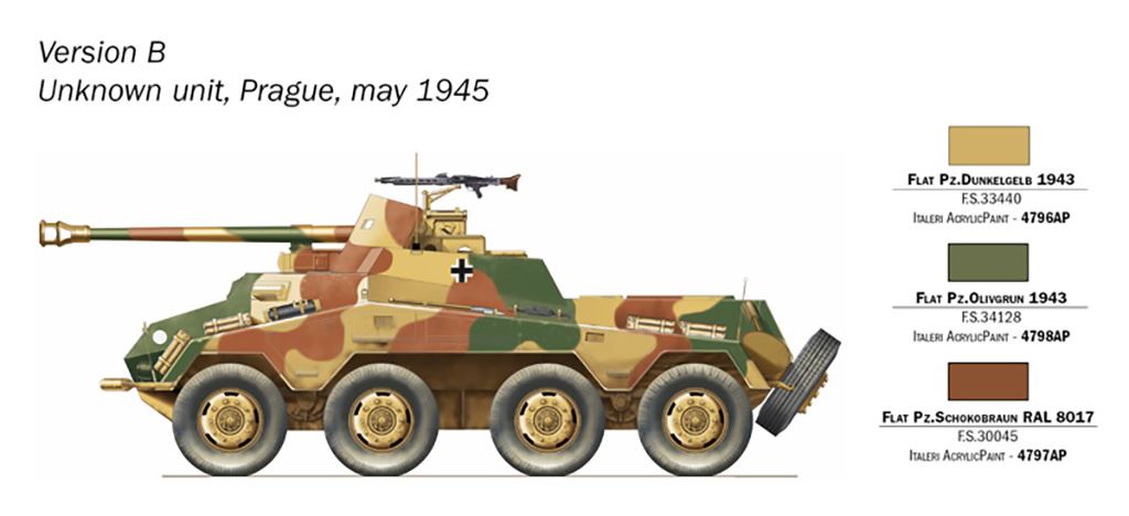 Italeri Sd. Kfz. 234/4