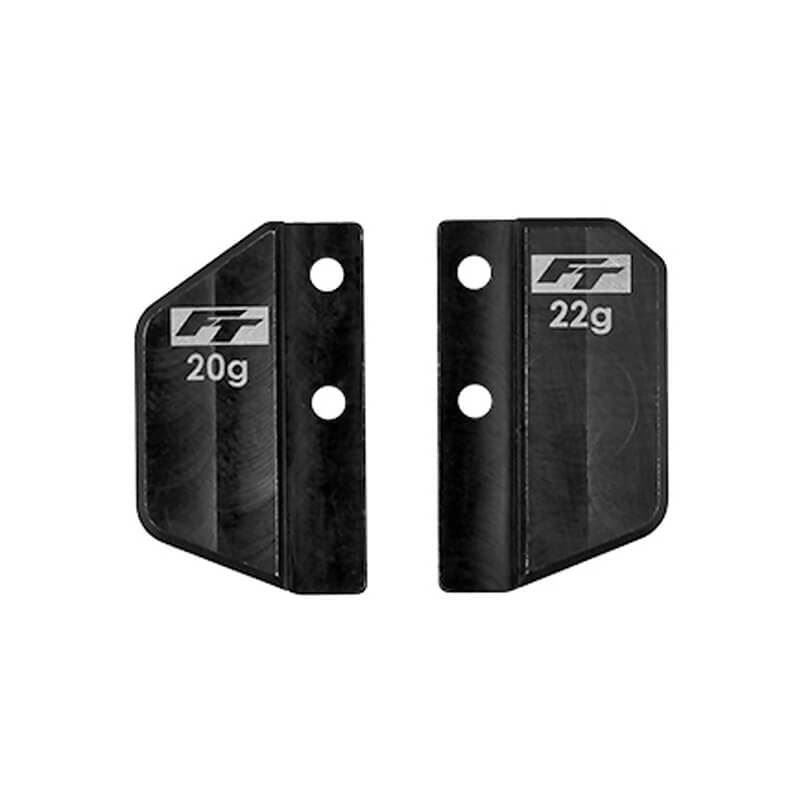 Team Associated Tc8 Ft Steel Front/ Rear Battery Weight Set 42G