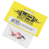 Yeah Racing 1/10 RC Rock Crawler Scale Spring Loaded Metal Hook Red