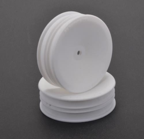 Schumacher Slim 2WD Front Hex Buggy Wheel - White