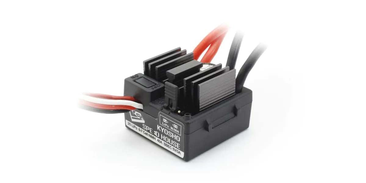 Kyosho Speed House Brush Esc 40A (Ka040-71W)