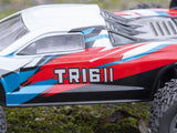 Pd Racing Tr16Ii Brushed Rc Truggy (Red, Blue & White)