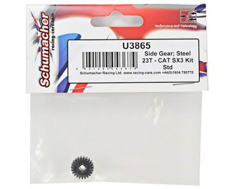 Schumacher Side Gear; Steel 23T - CAT SX3 Kit Std