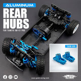 Yeah Racing Aluminum Rear Hubs Set For Tamiya Xm-01 Pro