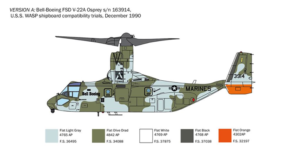 Italeri V-22A OSPREY