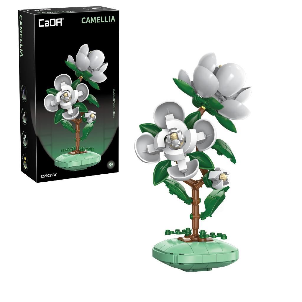 Cada Camellia Building Block Planter - 301 Pcs