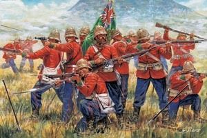 Italeri Zulu War-Brit Infantry