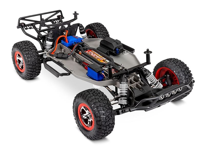 Traxxas Slash RTR 2WD Brushed with Battery and Charger - Red/ Blue with LED