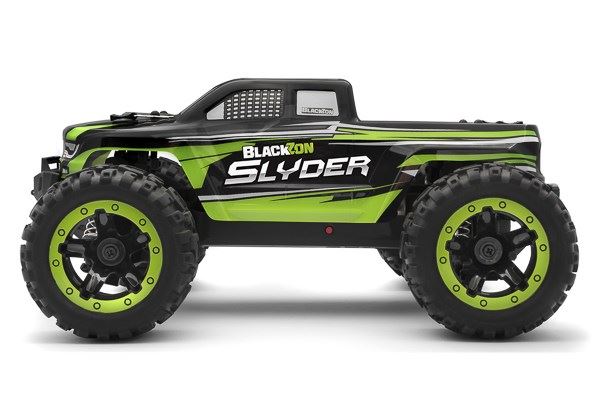 BlackZon Slyder MT 1/16th 4WD Monster Truck - Green