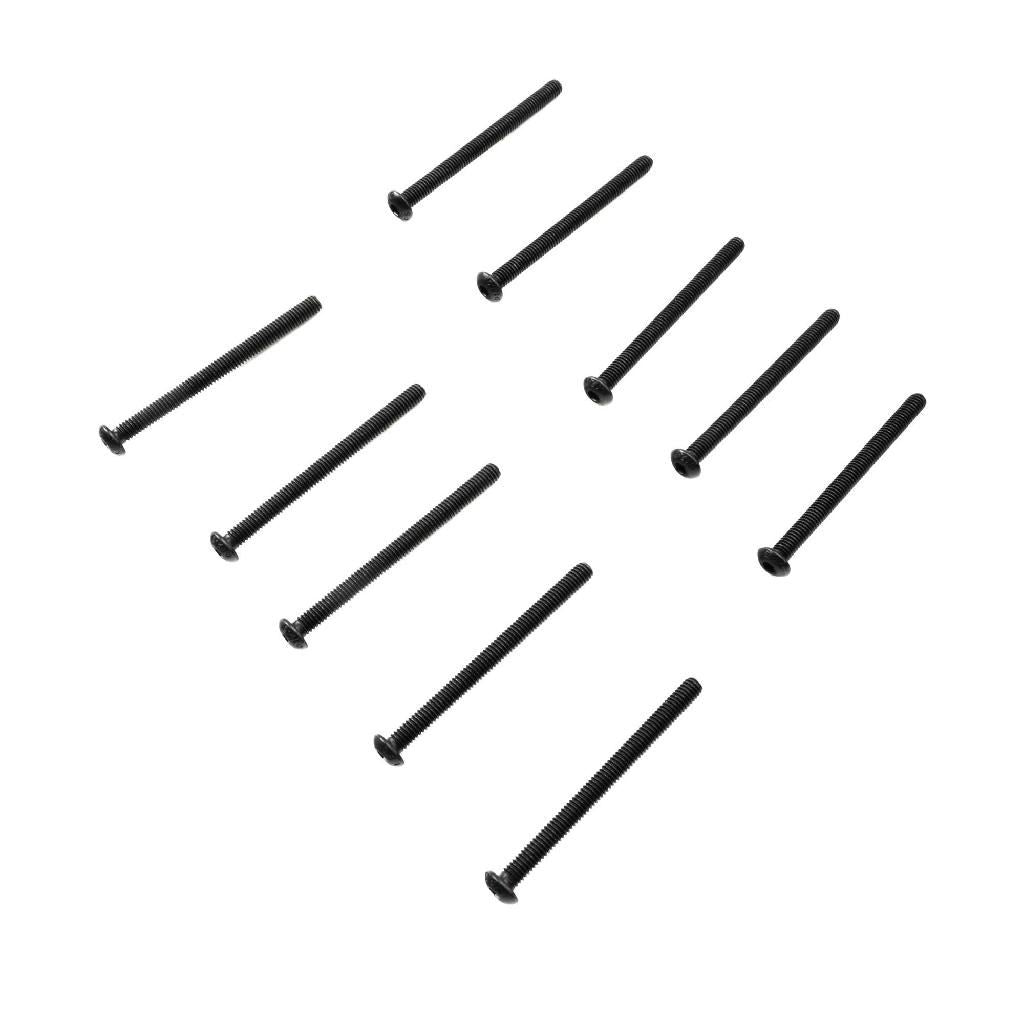 Losi Button Head Screws, M4 X 50Mm Stl (10)