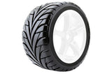 FASTRAX 1:8 TRUGGY EAGLE MTD ON 5-SPOKE WHITE 0 OFFSET(PR)