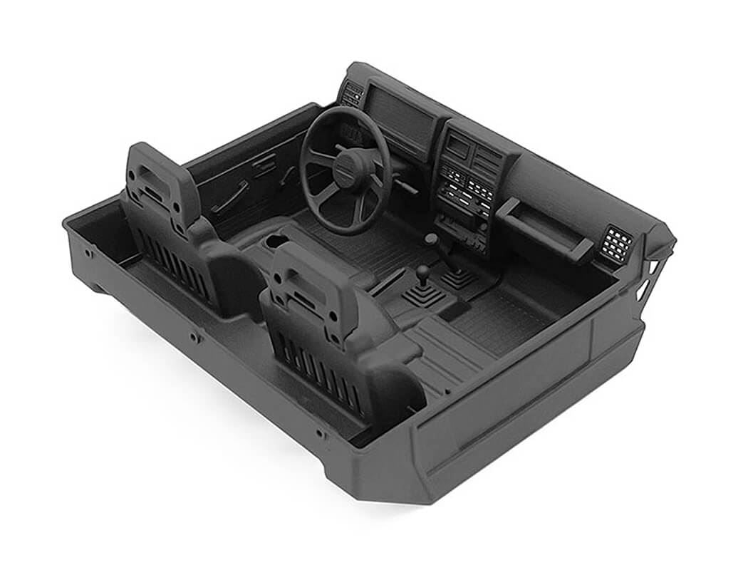 RC4WD DETAILED INTERIOR CAB FOR ENDURO BUSHIDO (BLACK)