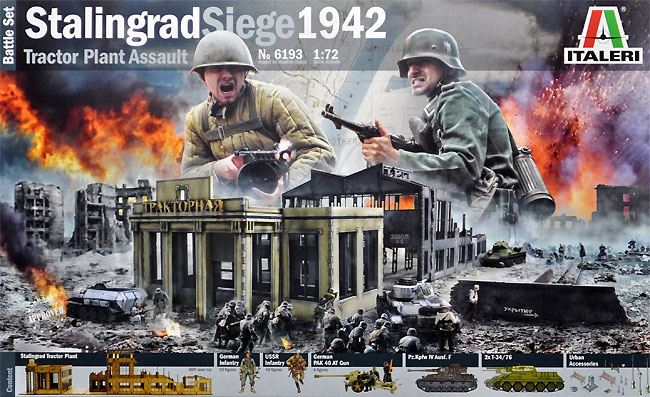 Italeri Battle Set Wwii Stalingrad Factory