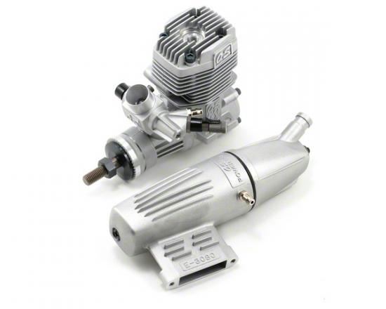 OS Engine MAX 35AX w/E-3080 Silencer (L-OS13100)