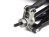 Aluminium Rear Hub Set (Grey/2Pcs)