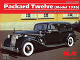Icm Packard Twelve (Model 1936), Wwii Soviet Leaders' Car With Passengers (5 Figures)