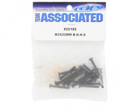 Team Associated M3 X 22 Button Head Hex Screws (10)