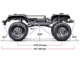 Traxxas TRX-4 1972 Chevrolet K5 Blazer High Trail Edition 1:10 4WD RTR - Red