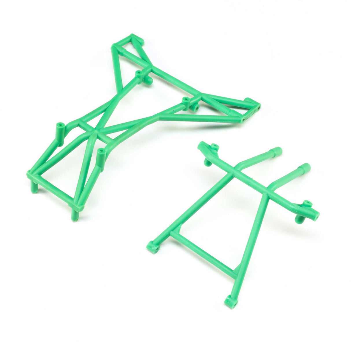 Losi Top and Upper Cage Bars, Green: LMT