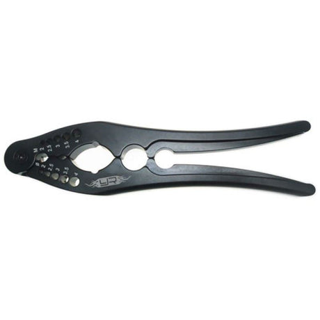 Yeah Racing Aluminum Shock Shaft Pliers & Pin, Screw Tester (BK)