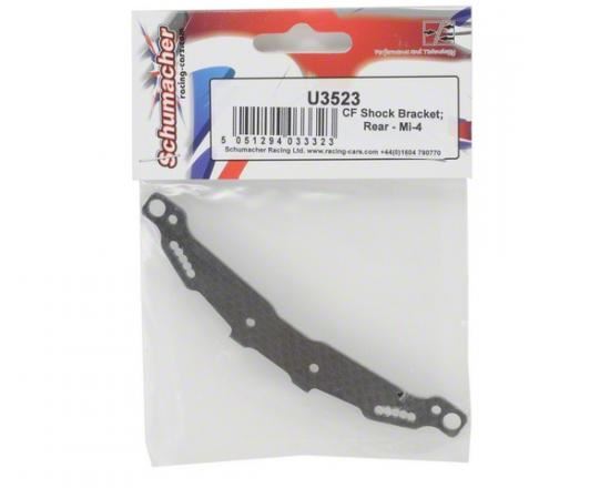 Schumacher CF Shock Bracket; Rear - Mi4