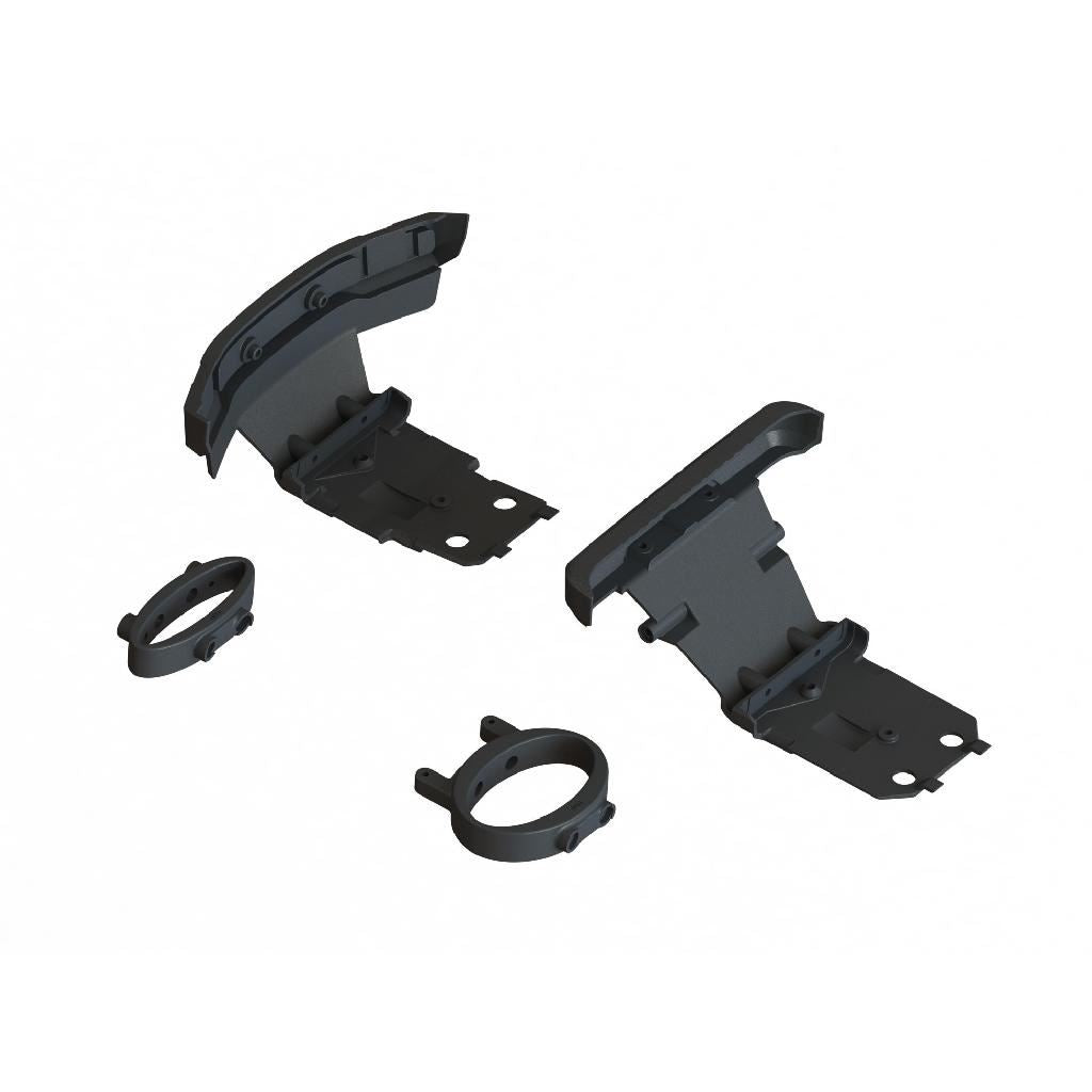 Arrma Front & Rear Bumper & Loop Set: Big Rock