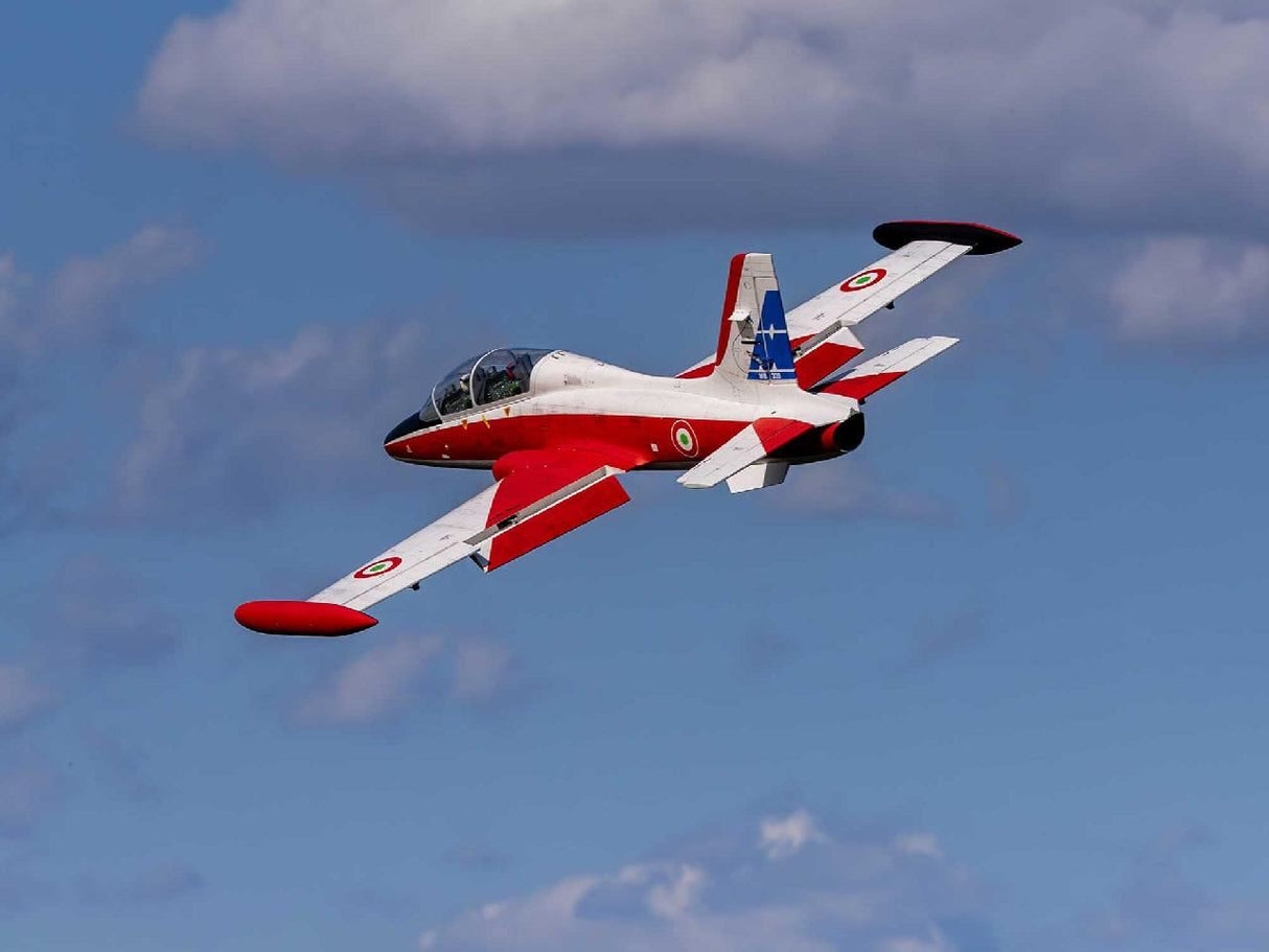 Hangar 9 Aermacchi MB-339 60-86N Scale Military Turbine Jet ARF, 84in