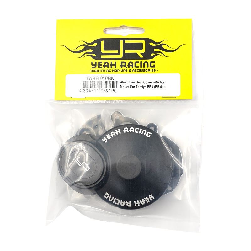 Yeah Racing Aluminum Gear Cover W/Motor Mount For Tamiya Bbx (Bb-01)