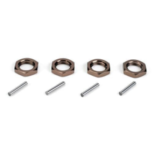 Losi Wheel Nuts & Pins (4ea): 8B,8T (LosiA3531)