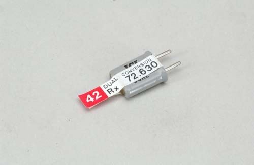 Futaba Ch 63 (42)(72.630)FM Rx Xtl DC