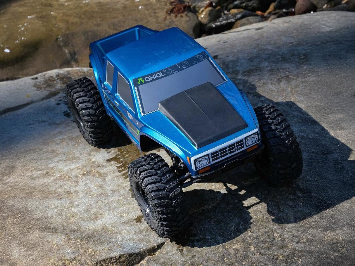 Axial 1/10 Scx10 Iii Coyote 4X4 Rtr Brushed Rock Crawler, Blue