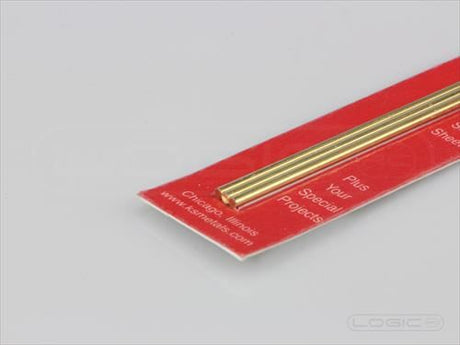 KS 12" Solid Brass Rod .081 (Pk3)