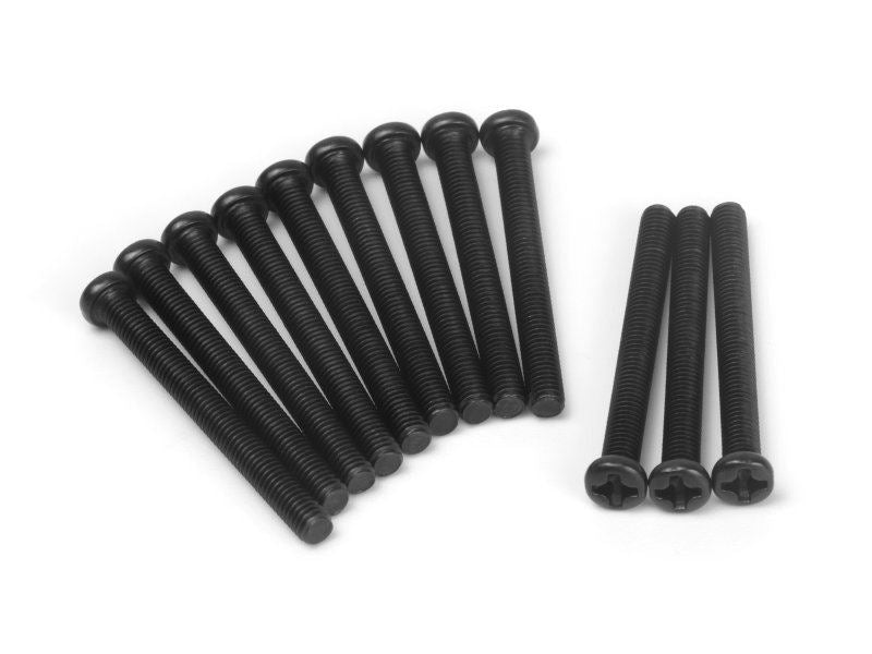 Pan Head Screws 3×30Mm (12Pcs)