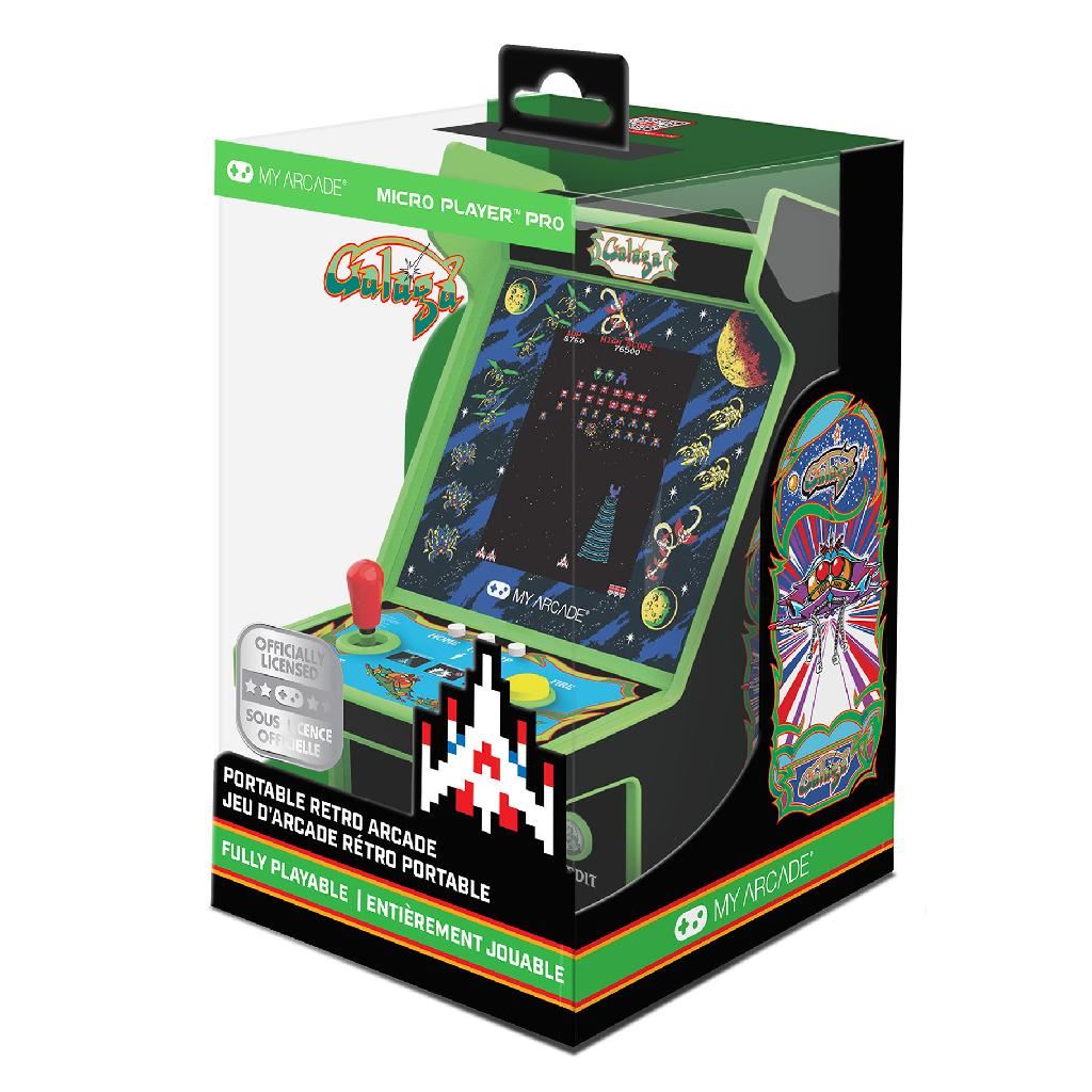 My Arcade (Parent) Galaga Micro Player Pro 6.7In Portable Retro Arcade (2 Games in 1)